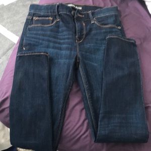 Express dark wash jeans